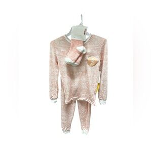 Jessica Simpson Cozy Pink Pajamas Set